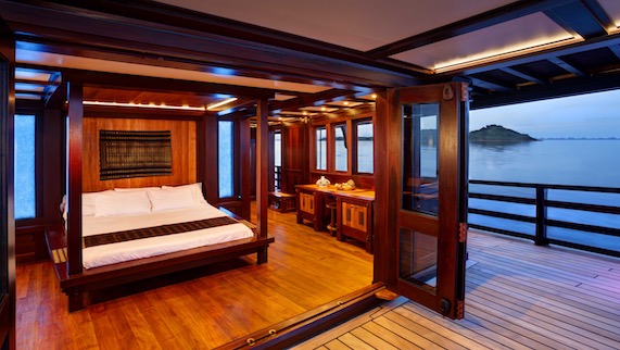 7 well-appointed staterooms