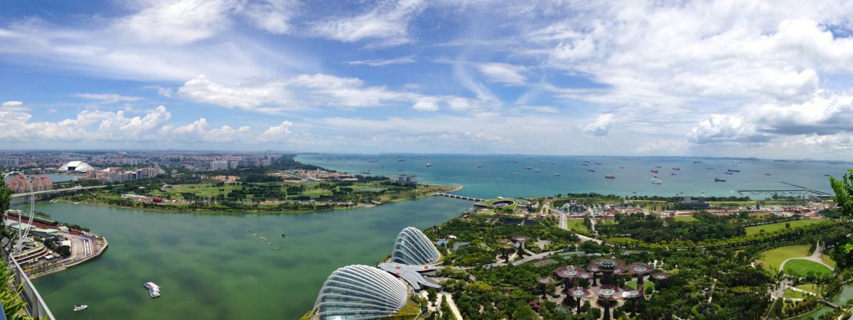 View of Singapore.