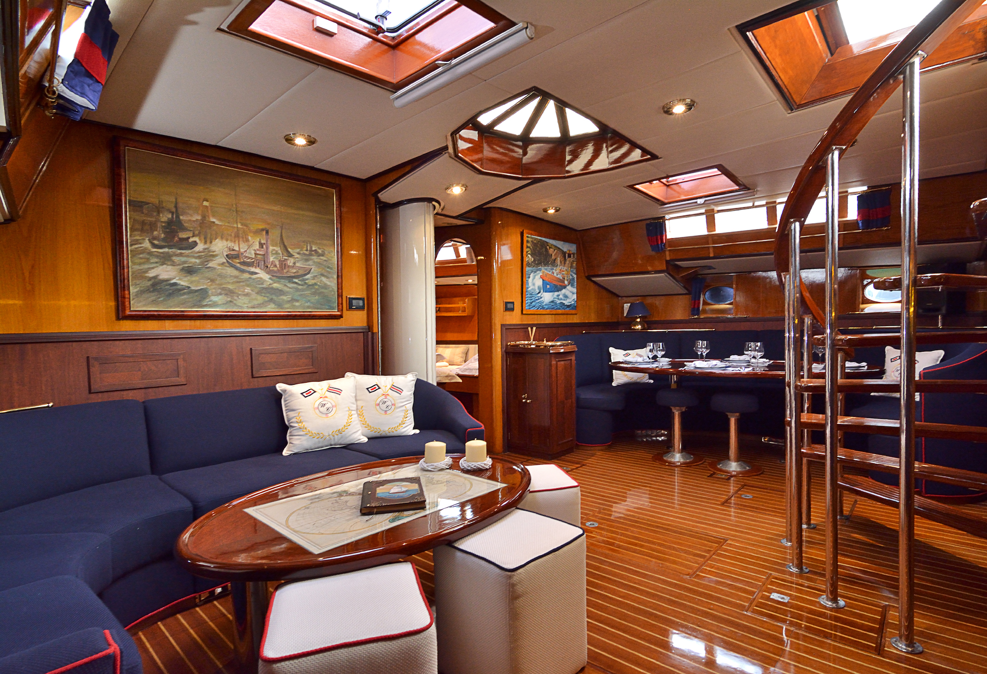 Classic sailing yacht  