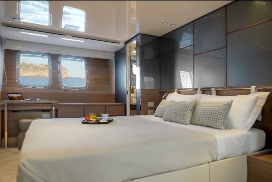 Fully equipped master cabin with private dressing