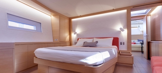 Fully equipped master cabin