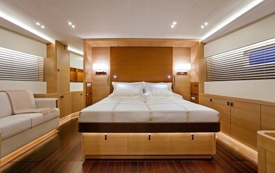 Luxury master cabin