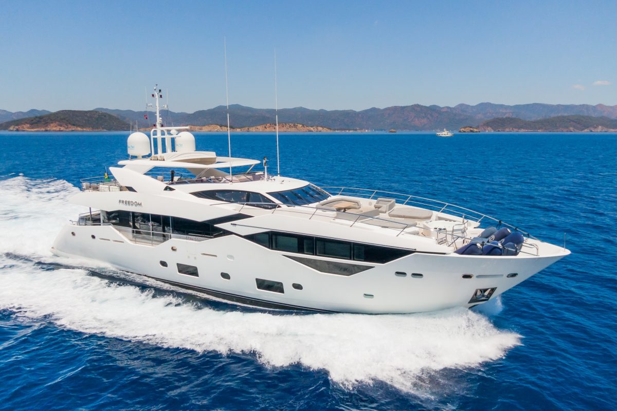 M/Y FREEDOM still has availability in July 2023!