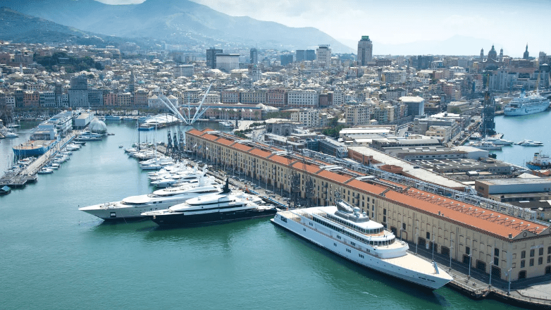 MYBA yacht show 2024 (Genoa, Italy)