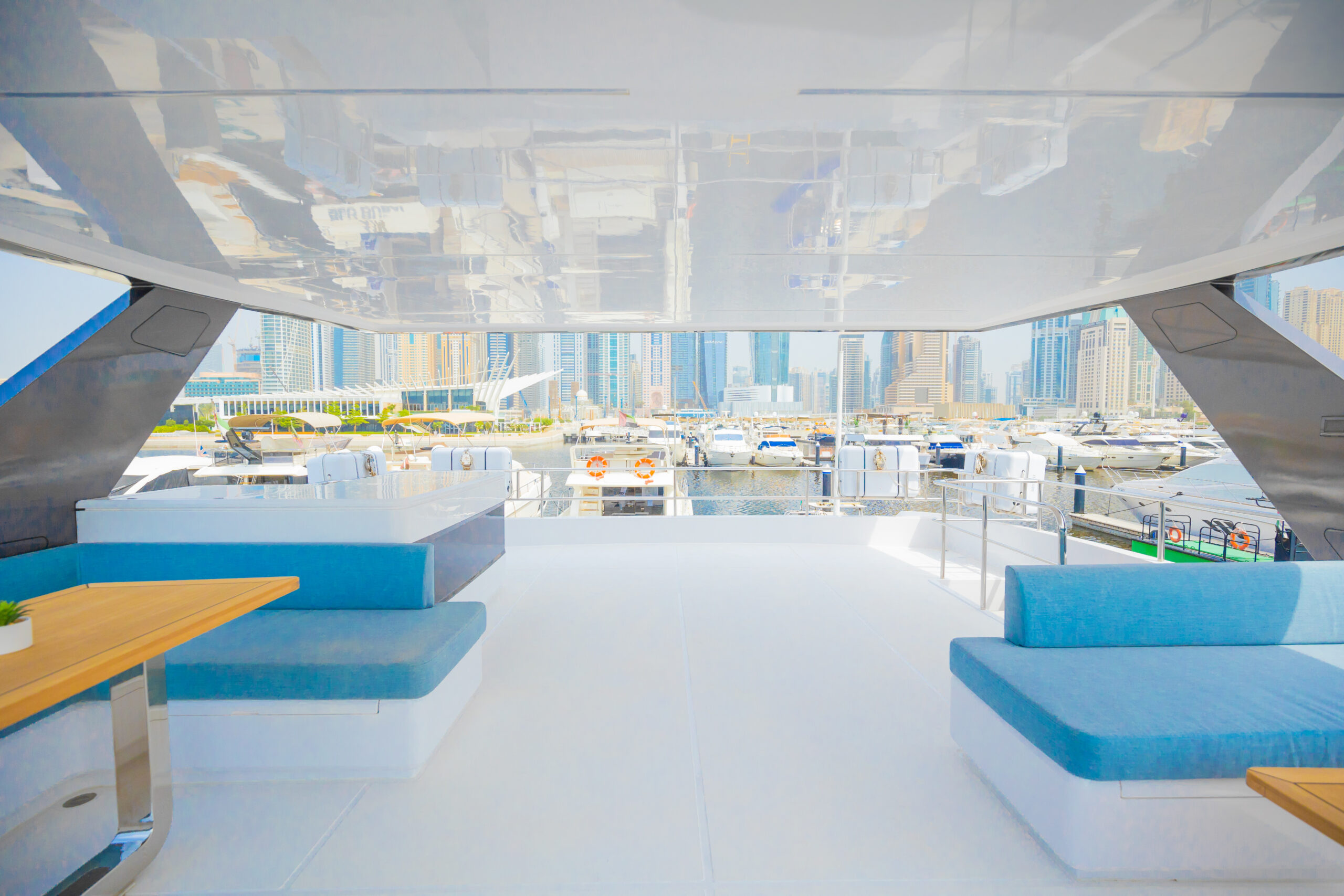 Exceptional stability and expansive deck space